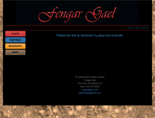 Tablet Screenshot of fengar.com